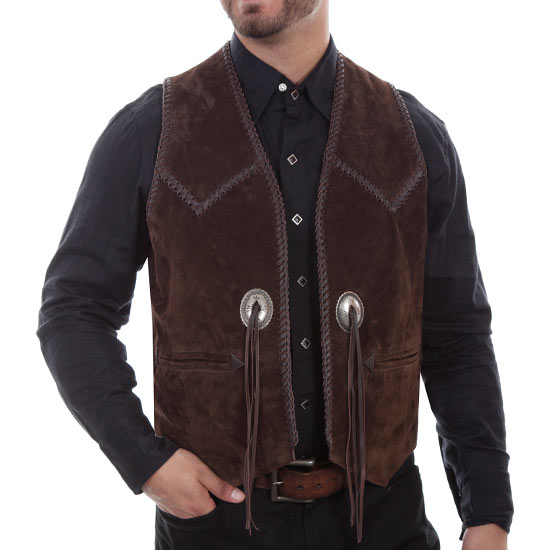 1014.67 D.Brn Wconchos – Alcala's Western Wear