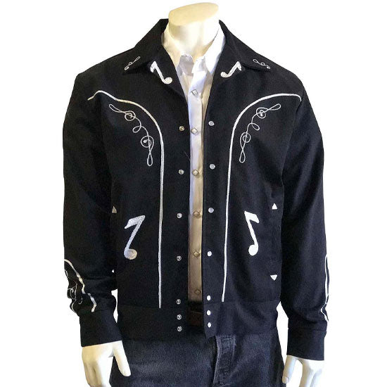 1112M-BLK-MUSIC-JACKET – Alcala's Western Wear