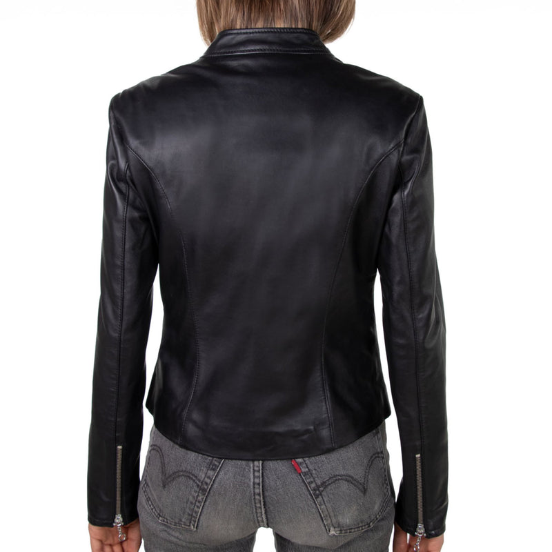 21141W Blk Biker Short