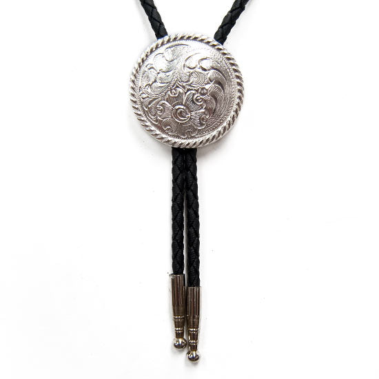 22804-Silver-Round-Bolo