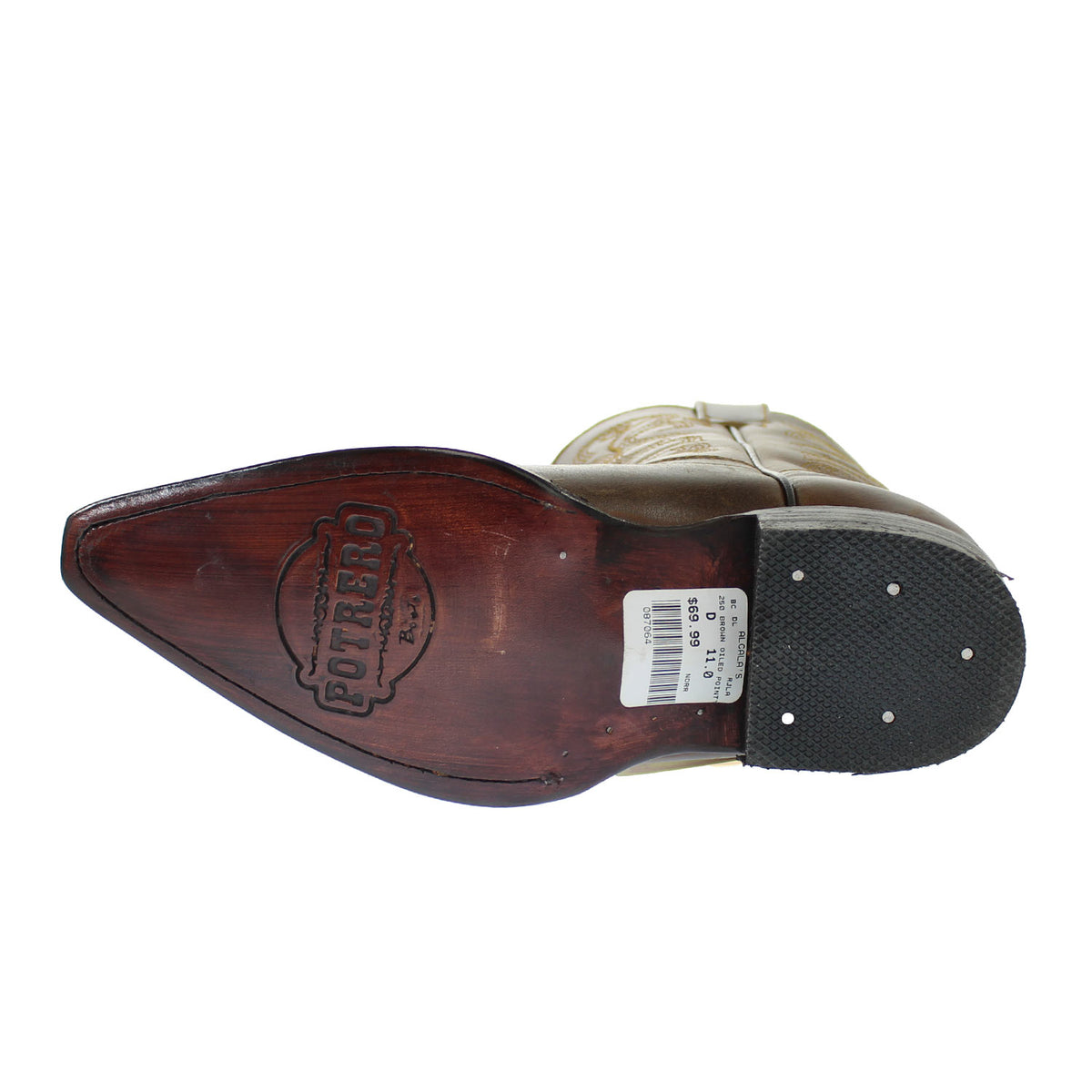 250-BROWN-OILED-POINTY