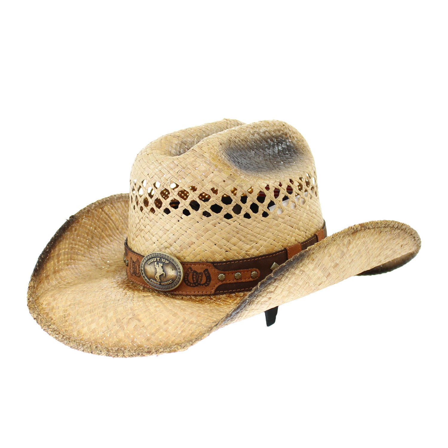 2645-SHUT-UP-AND-RIDE-NAT – Alcala's Western Wear