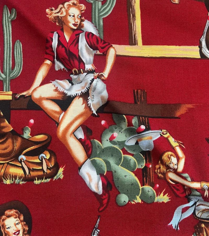 4167 22In Vintage Girl - RED