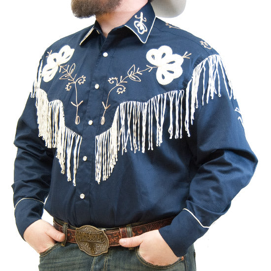 6723-NAVY-W-WHT-FRINGE