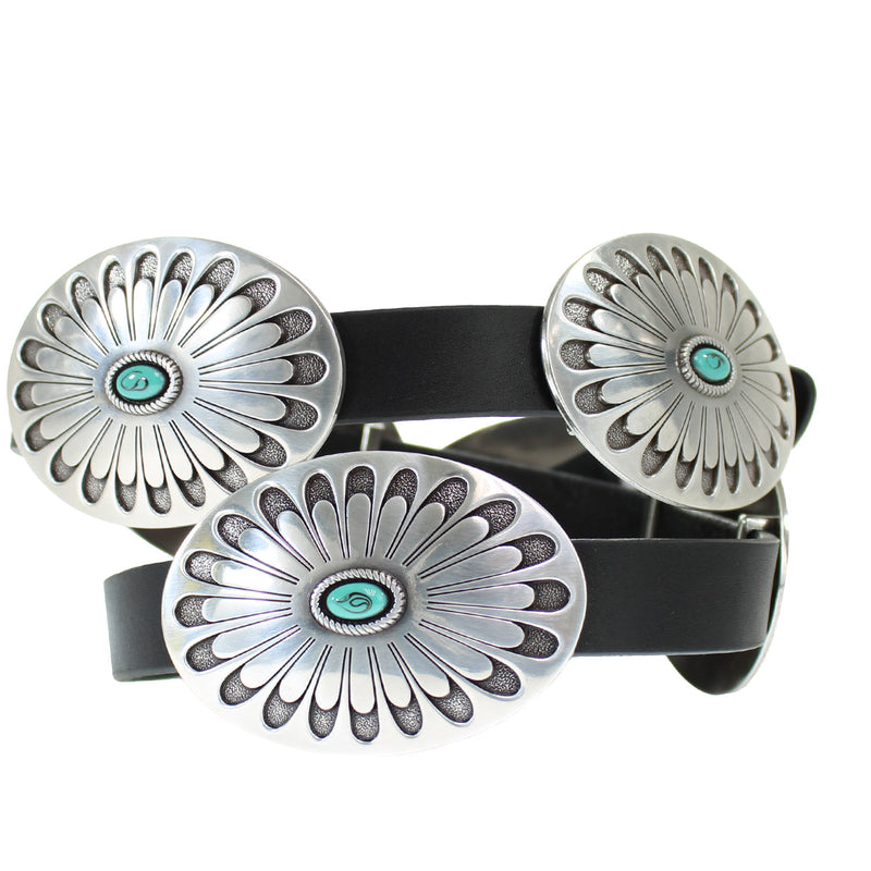 B60453-BLACK-CONCHO-LDY