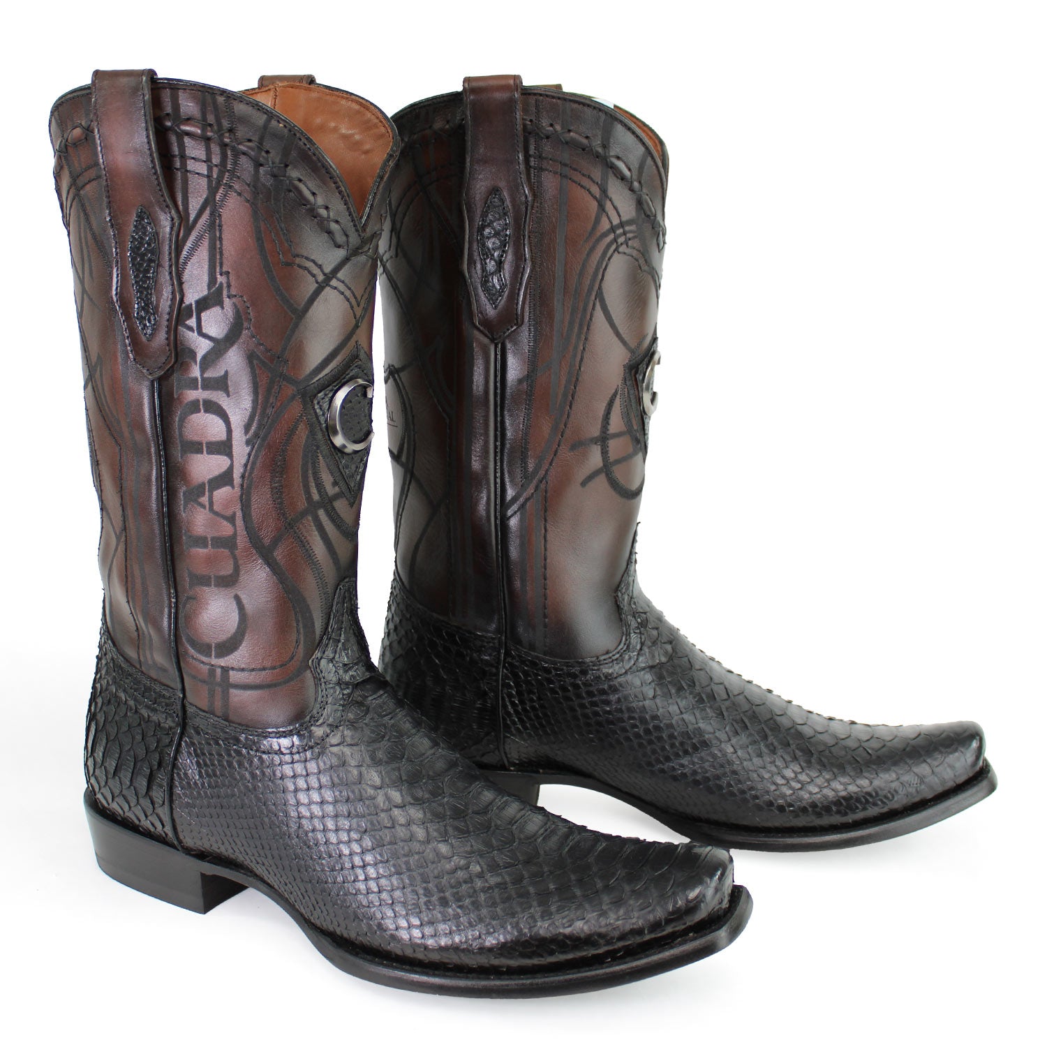CU607-BLACK-PYTHON – Alcala's Western Wear