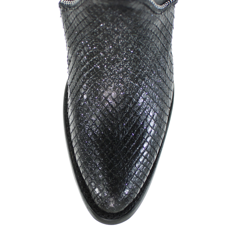 CU867-BLK-PYTHON-STUD-ZIP