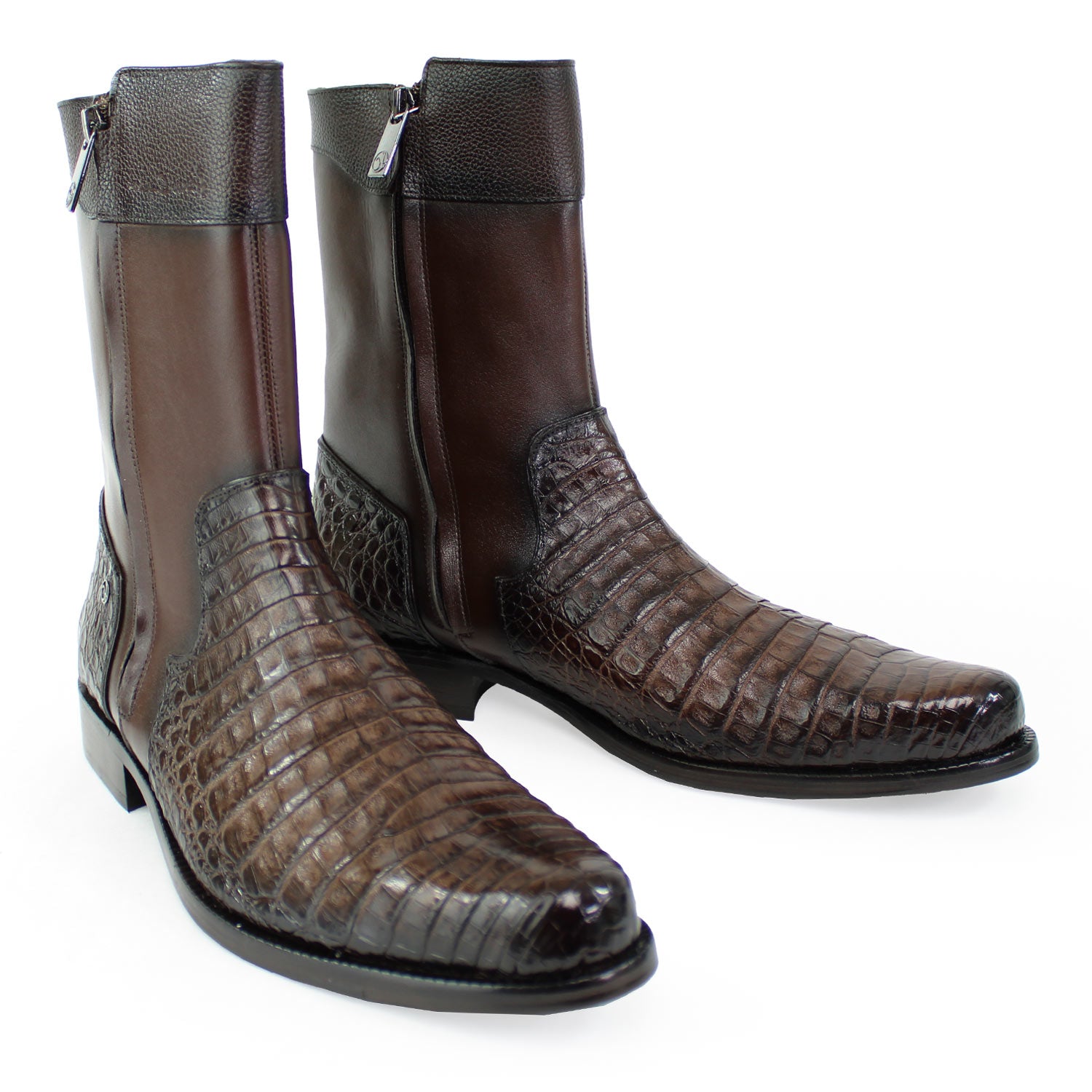 FC867-BRN-CAIMAN-ZIPPER – Alcala's Western Wear