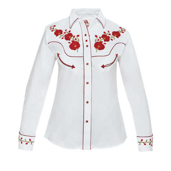 064DA01-WHT-RED-ROSE