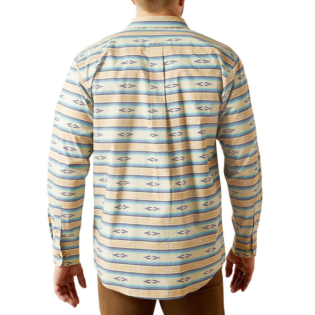 10054731 Khaki/Blue Fit