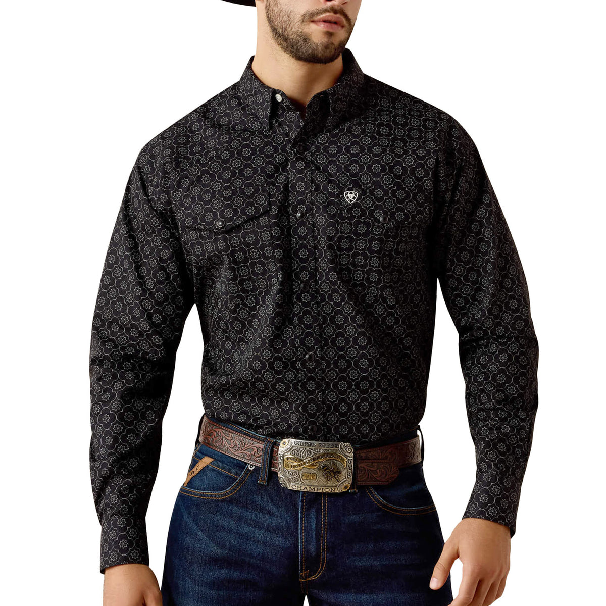 10073621-BLK-MEDALLION-PRINT