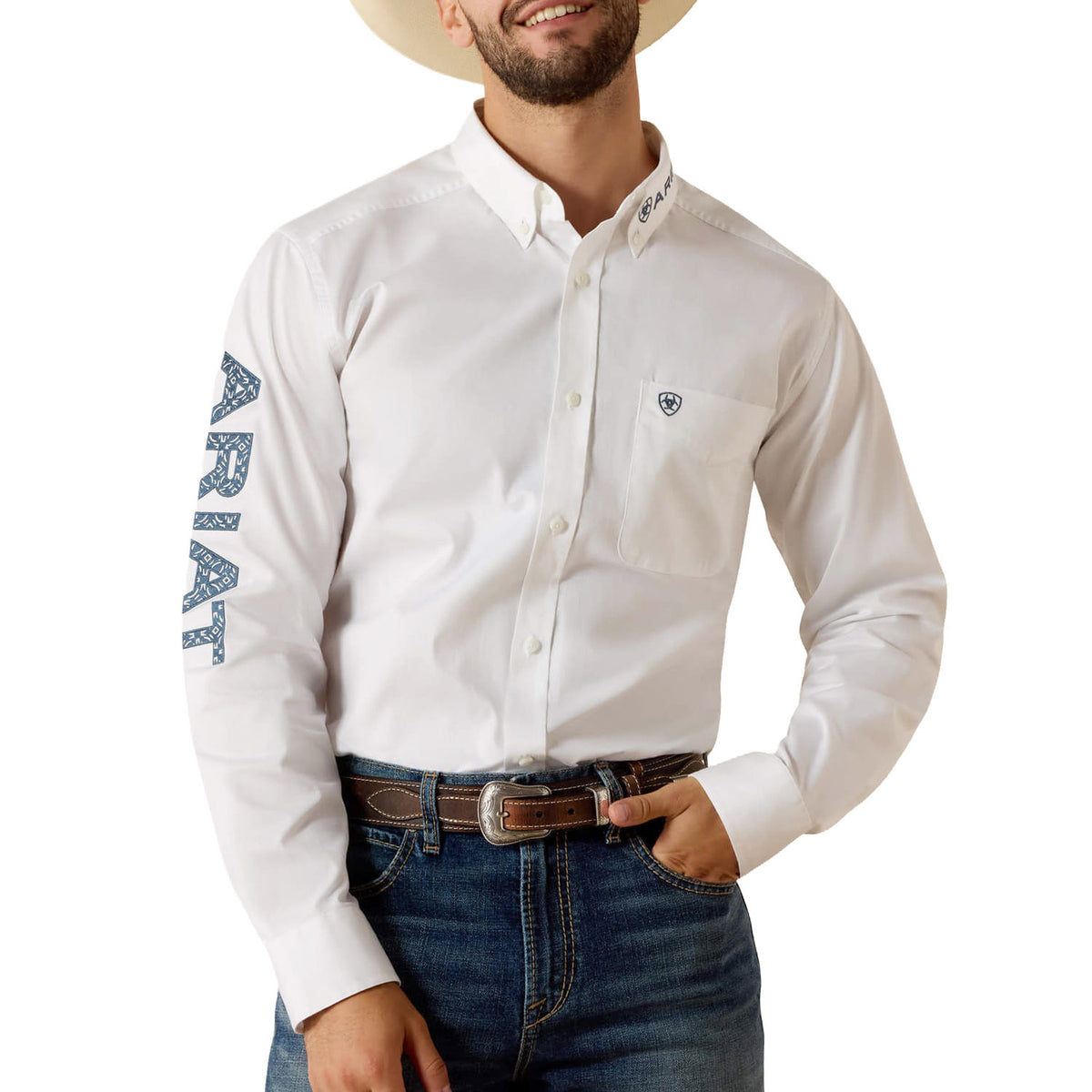 10073652-WHT-BLU-MEDALLION