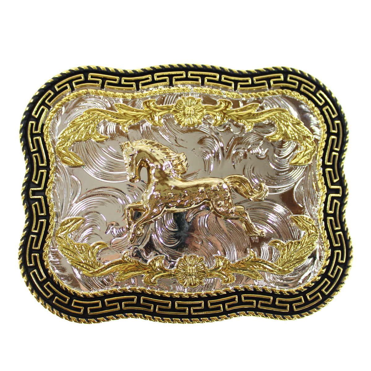 #105-SILVw-GOLD-HORSE