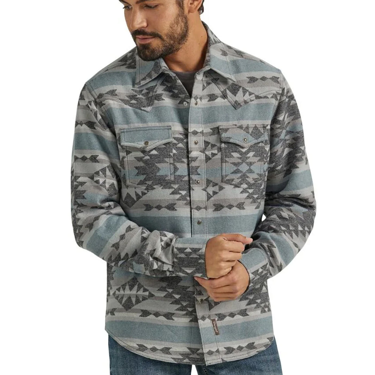 112352868 Blue Snap L/S