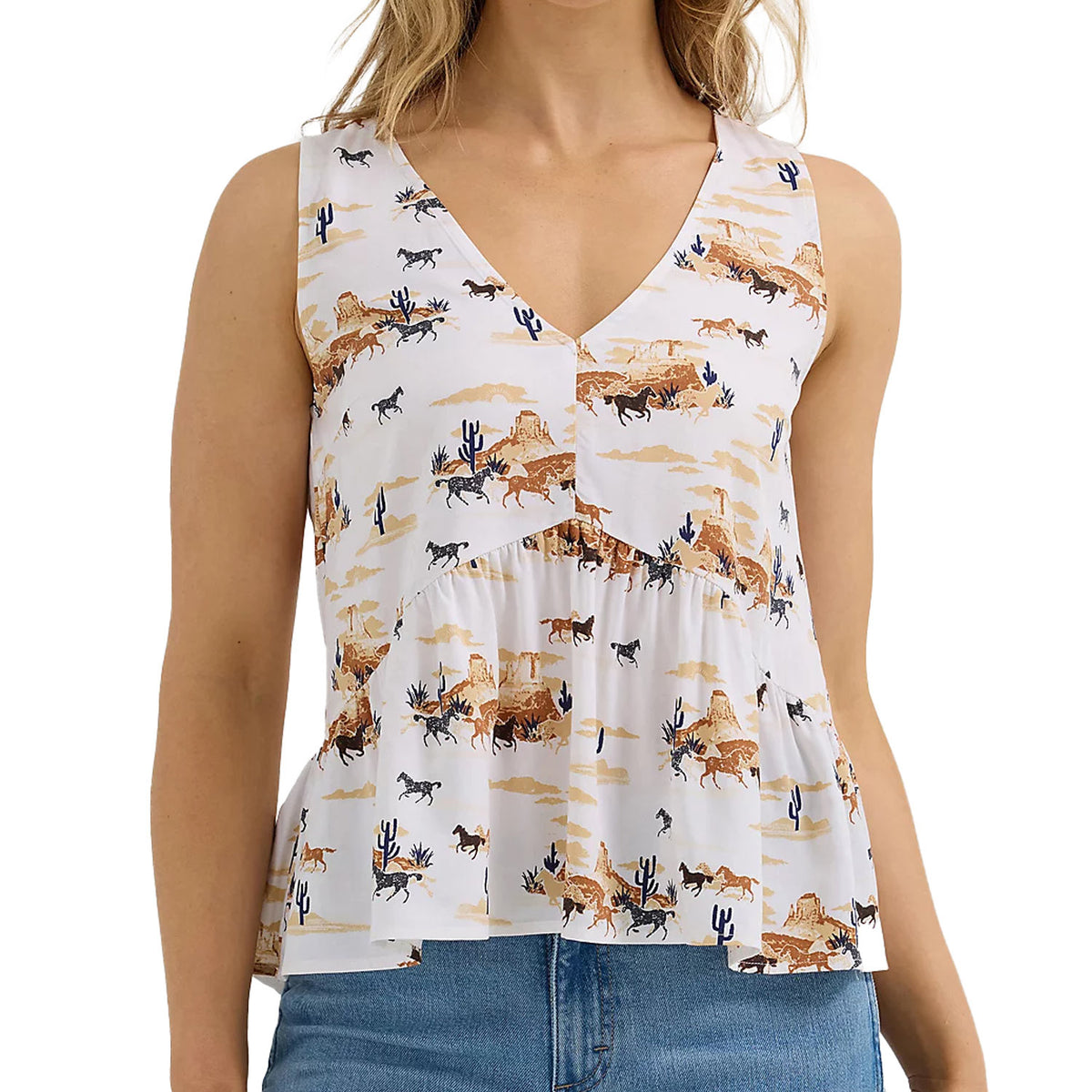 112364382 Multiprnt Peplum