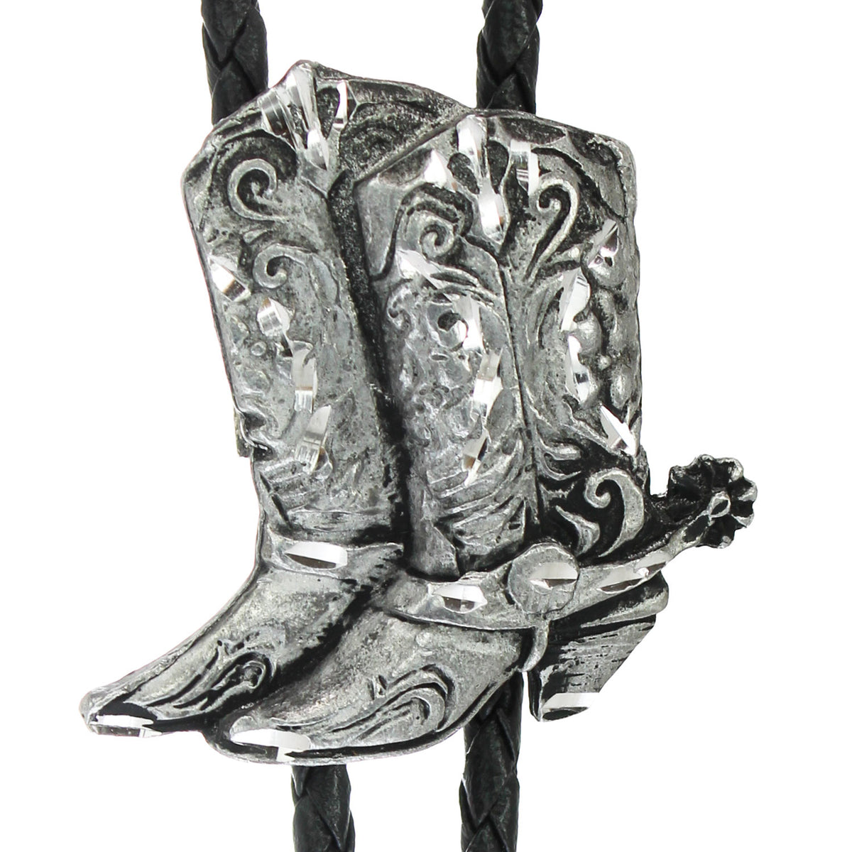 1140-BOOT-PEWTER-BOLO