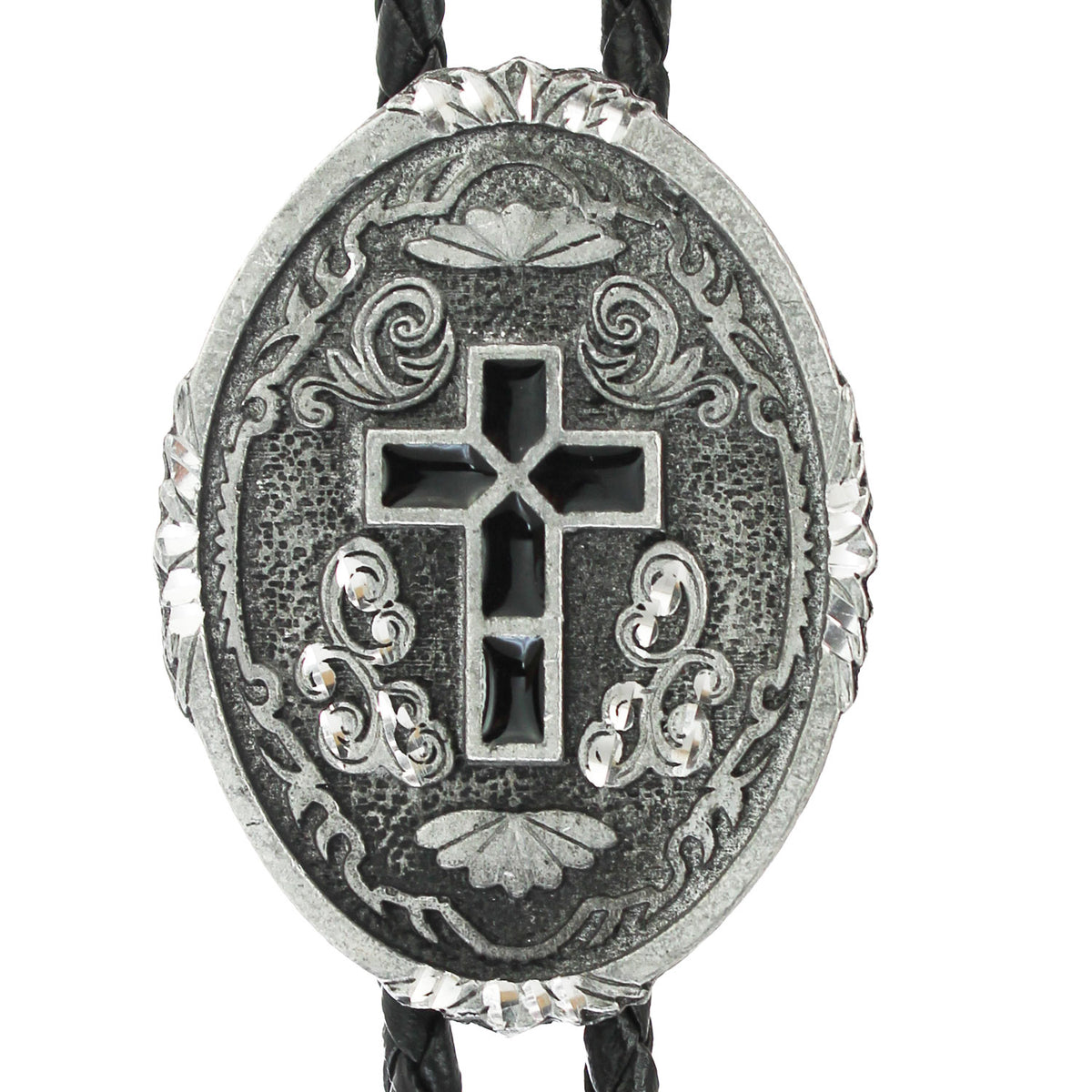1148-1-OVAL-W-BLK-CROSS
