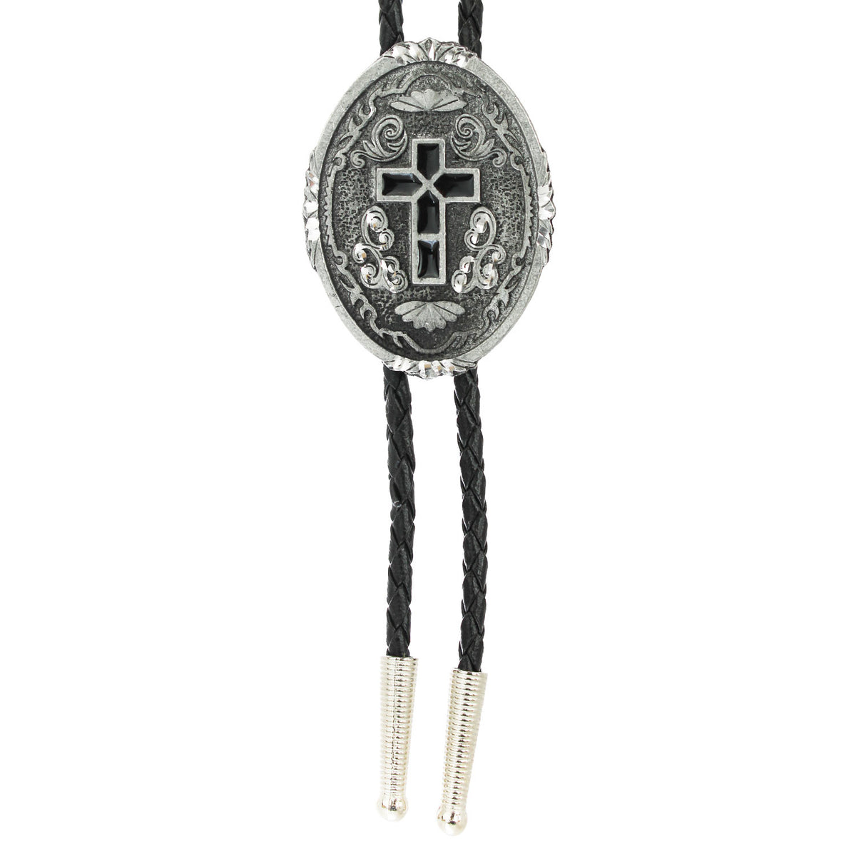 1148-1-OVAL-W-BLK-CROSS