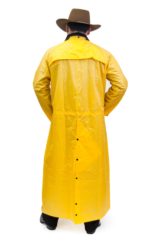 M F Western Saddle Slicker Yellow Medium