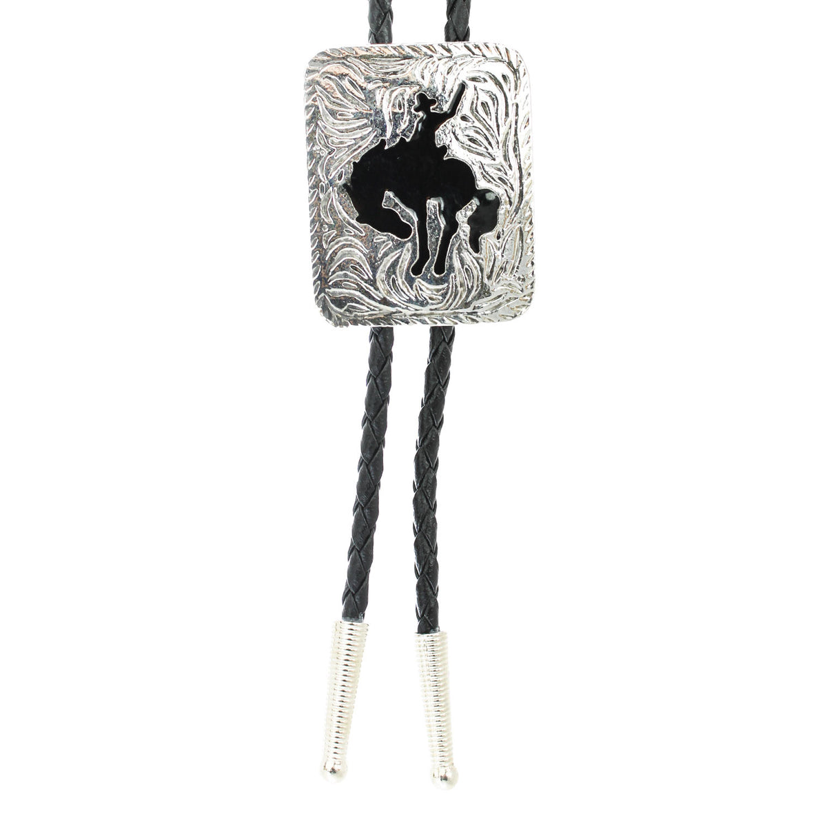 2038D-BLK-SILVER-BRONC