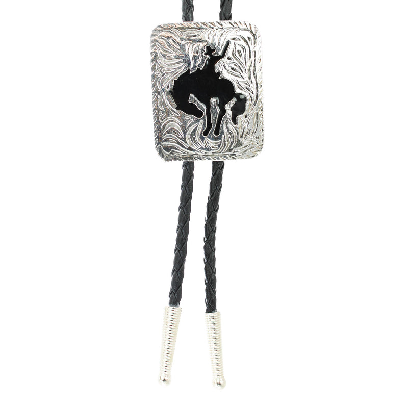 2038D-BLK-SILVER-BRONC