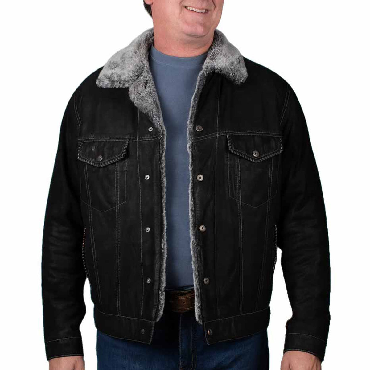 2134-250-BLK-LEATHER-TRUCKER