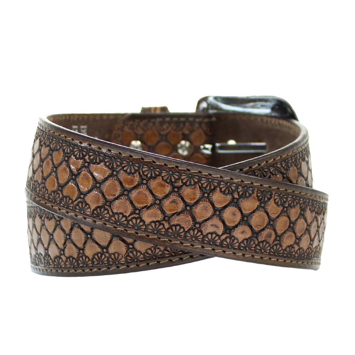 224-BROWN-TAN-DOTS