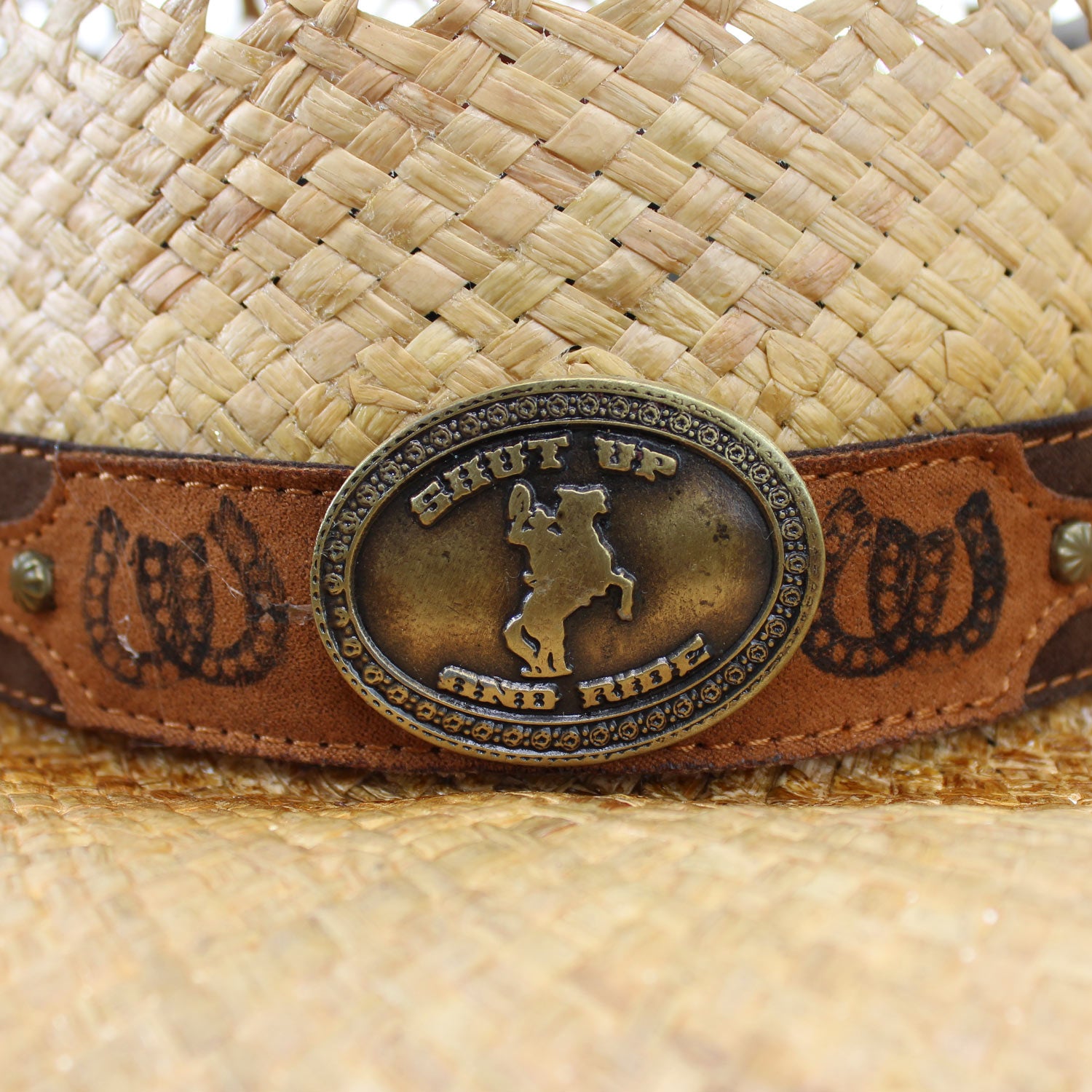 2645-SHUT-UP-AND-RIDE-NAT – Alcala's Western Wear