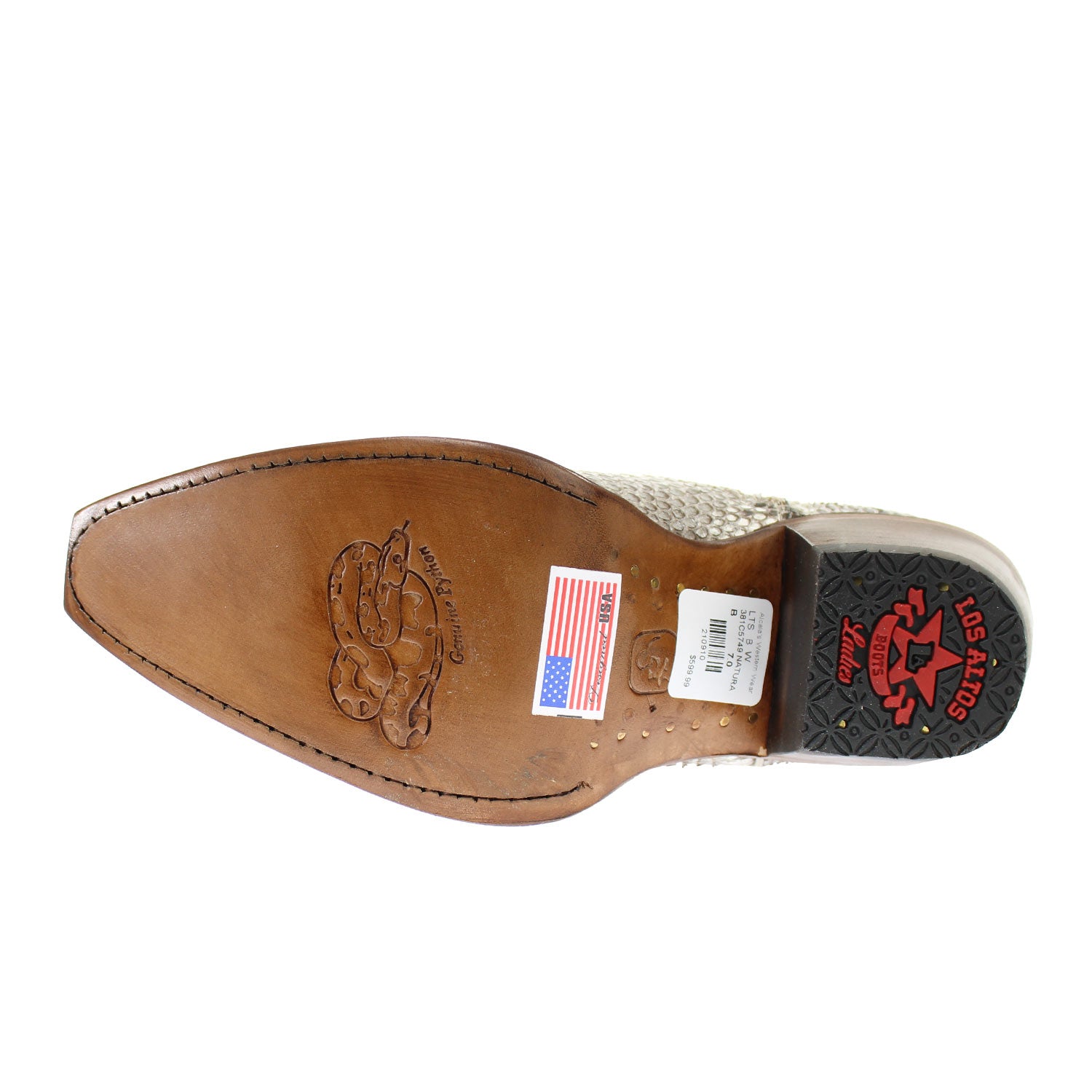 381C5749-NATURAL-PYTHON – Alcala's Western Wear