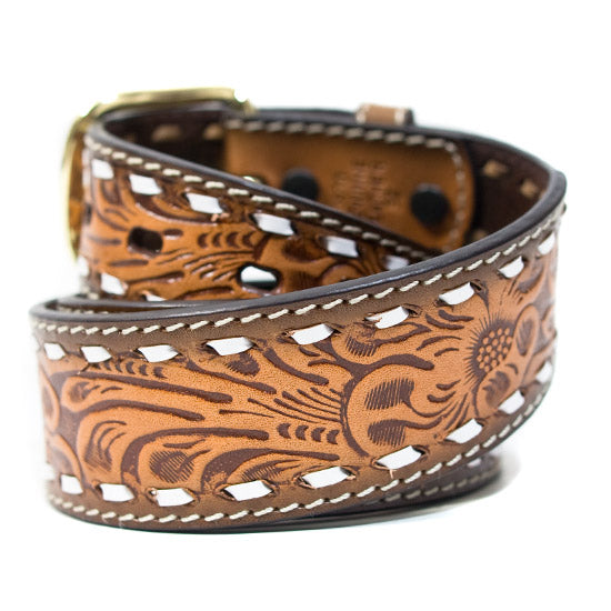 3870 Natural Tooled – Alcala's Western Wear