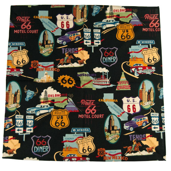 4187 Route 66  22Inch - Black