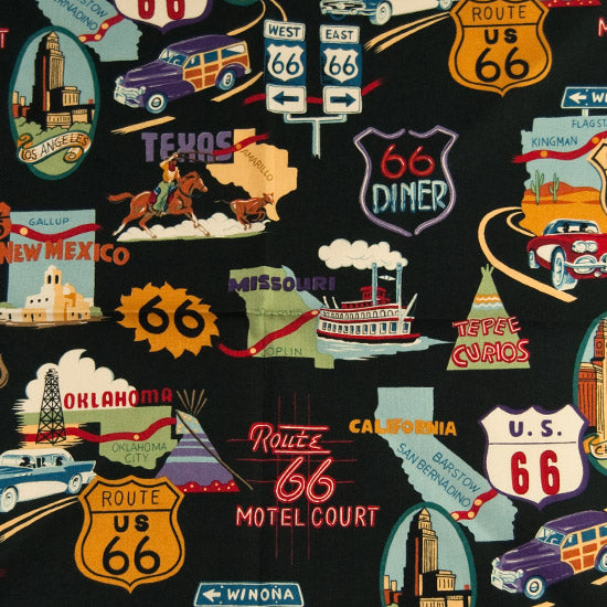 4187 Route 66  22Inch - Black