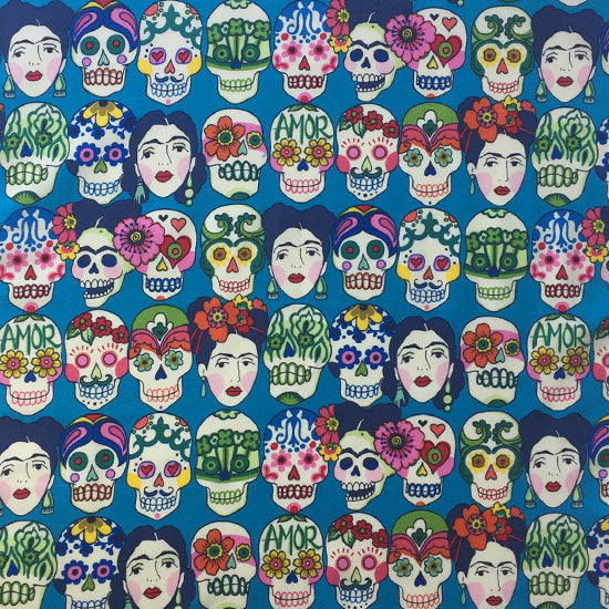 4210 Skulls/Frida - TURQ