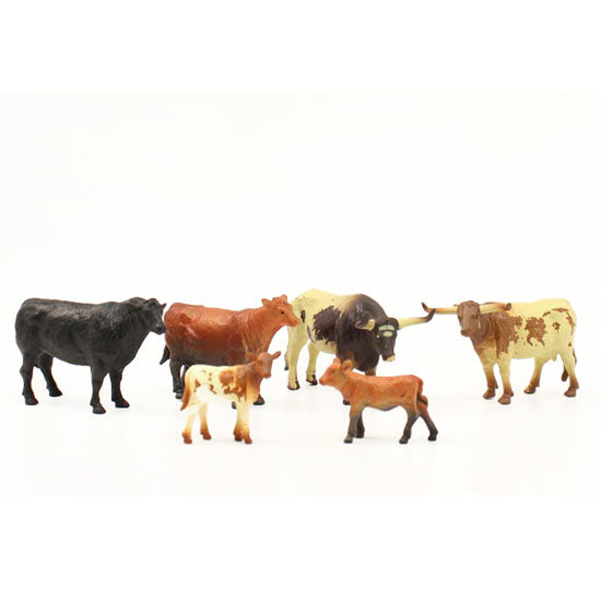 50650 6 Cow Figure Set