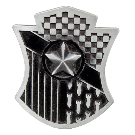 51525-Slv-Blk-Ptr-Badge