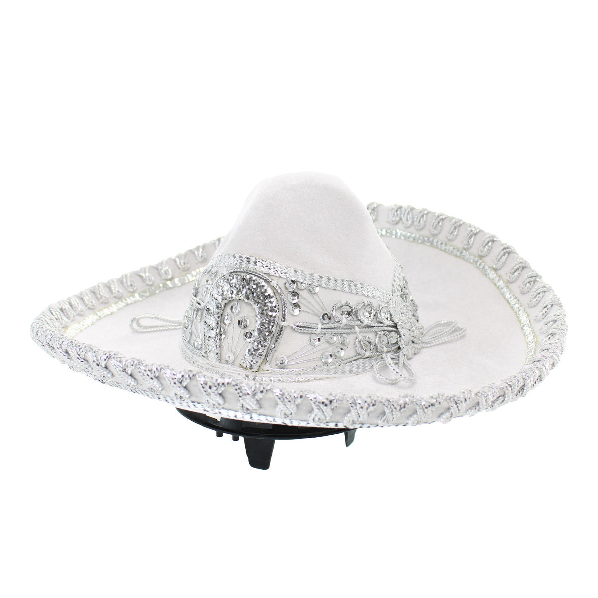 71176-WHT-SILV-CHARRO