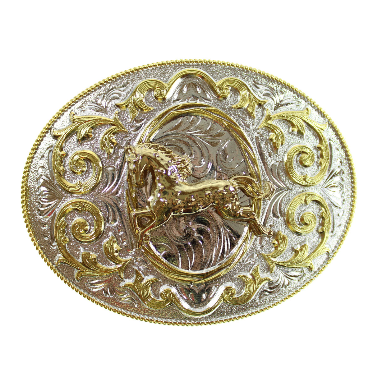 #74-SILVER-w-GOLD-HORSE
