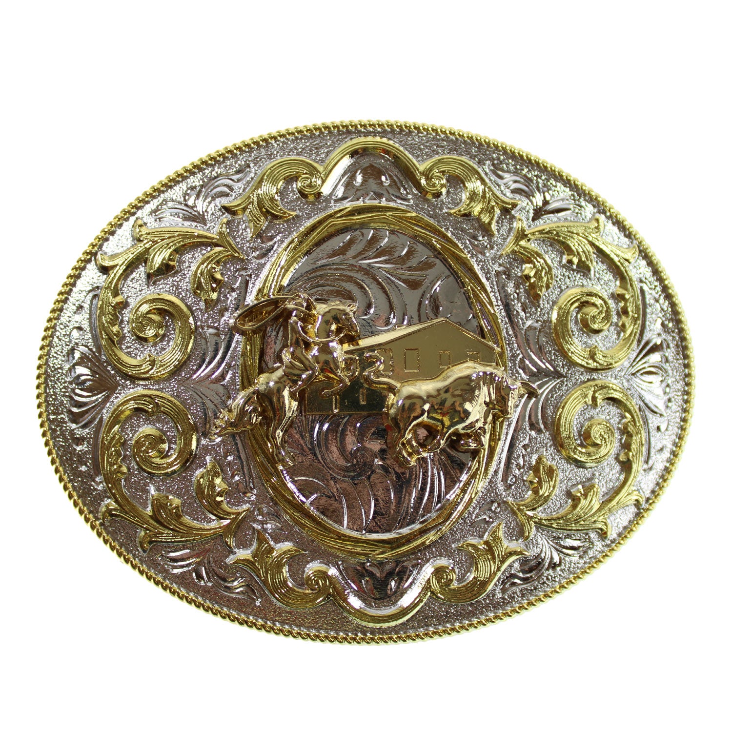 75-SILVw-GLD-LASSO-BULL – Alcala's Western Wear