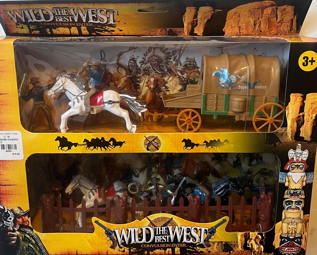 87-95066-WAGON-COWBOY