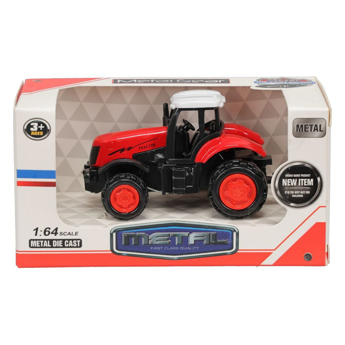 87-96020-TRACTOR-TOY - RED