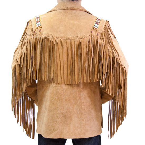 【COSYHARU】Durant suede jacket American West by Carolyn Pollack Embroidered Suede Jacket