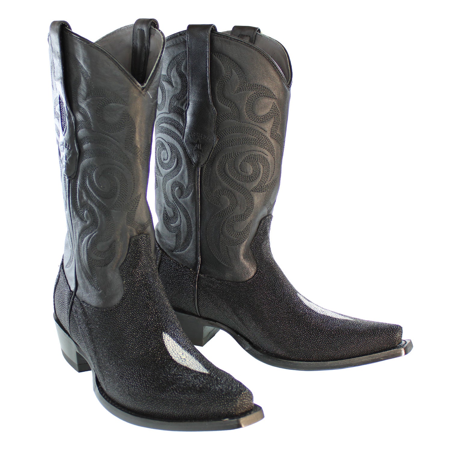 941205-BLACK-STINGRAY-SNIP-TOE – Alcala's Western Wear