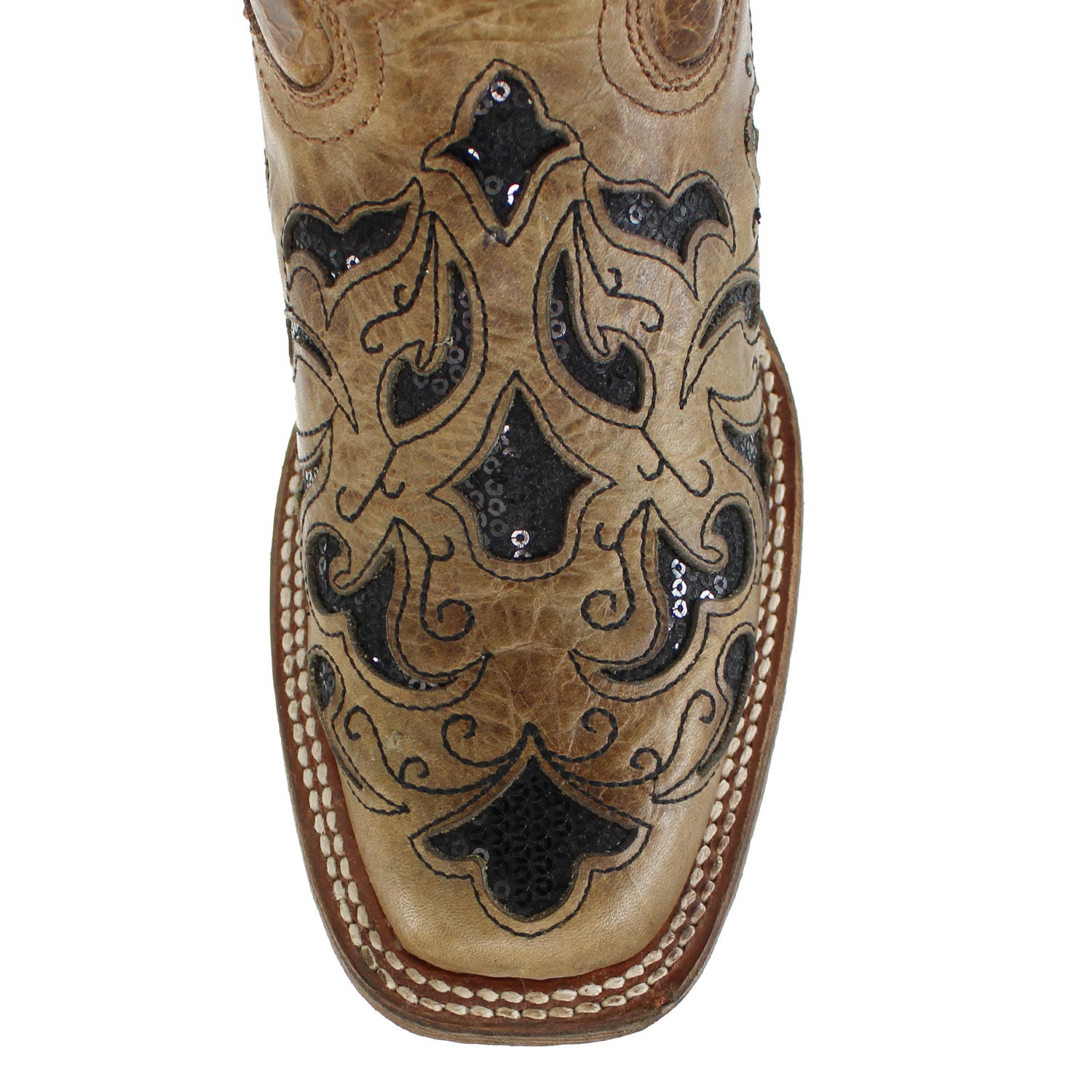 A2840-SADDLE-BLK-SEQNCE – Alcala's Western Wear
