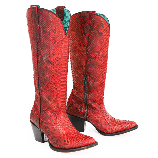 A4453-RED-PYTHON – Alcala's Western Wear