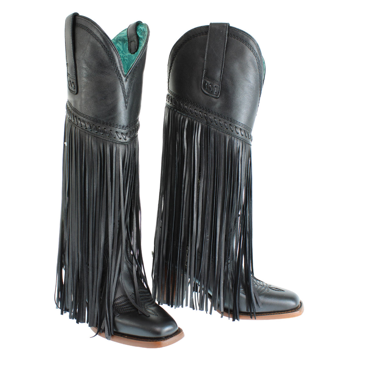 A5074-BLK-TALL-WOVEN-&-FRINGE