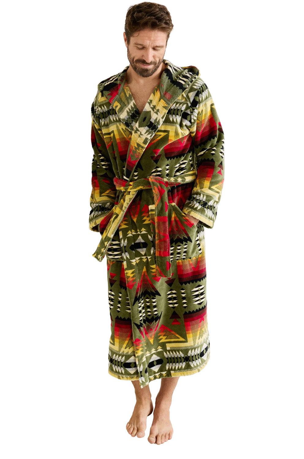 Ap1716 Ponderosa Green Robe