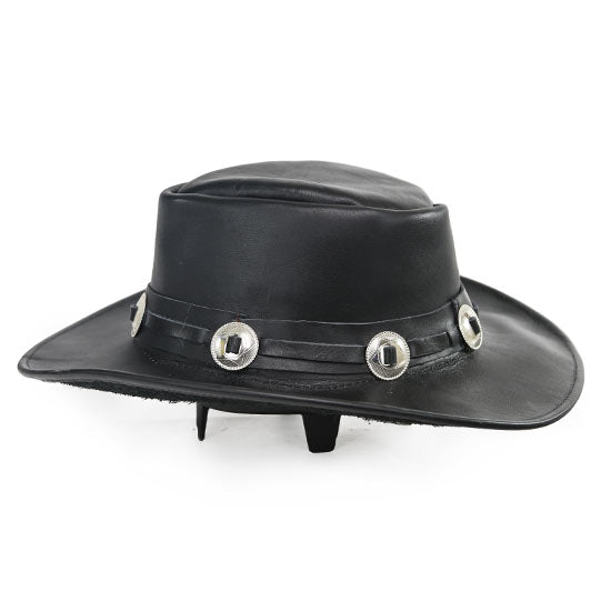 BLACK-CONCHO-LEATHERhat