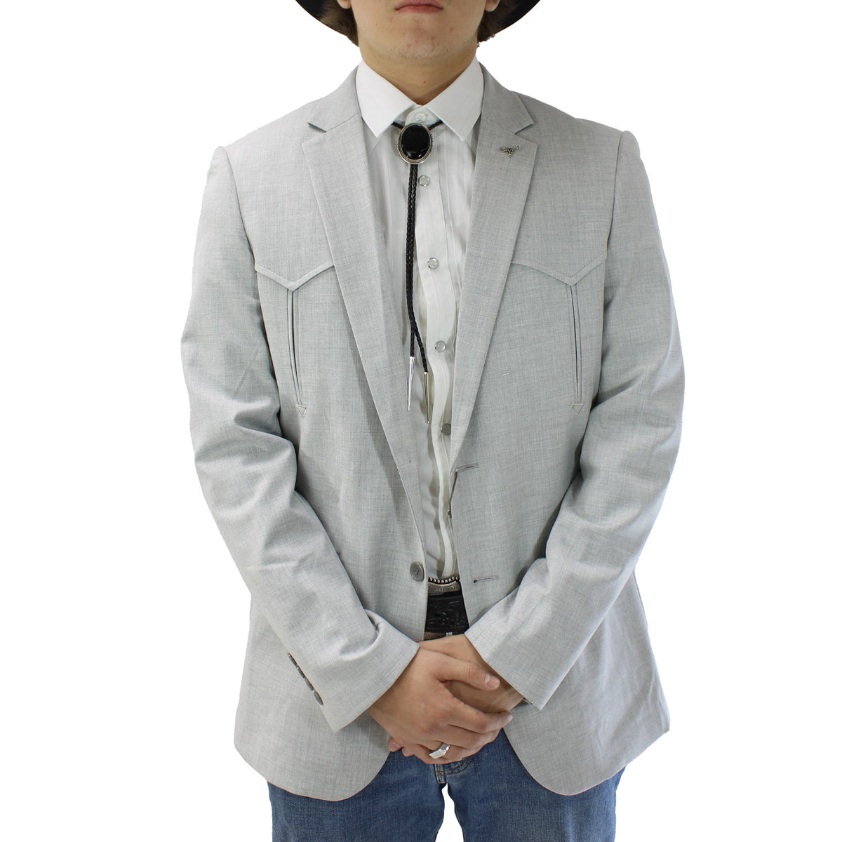 BLW10522-GRAY-BLAZER