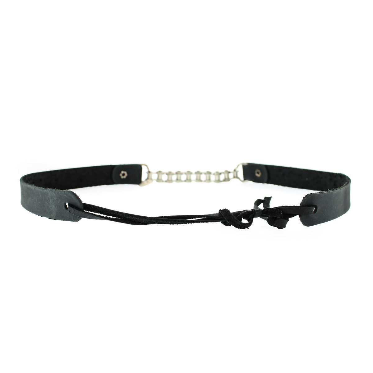 CHAIN-BLK-HATBAND