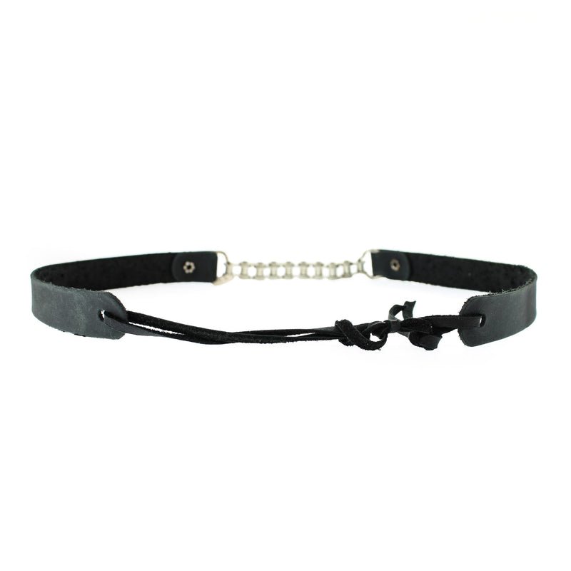 CHAIN-BLK-HATBAND